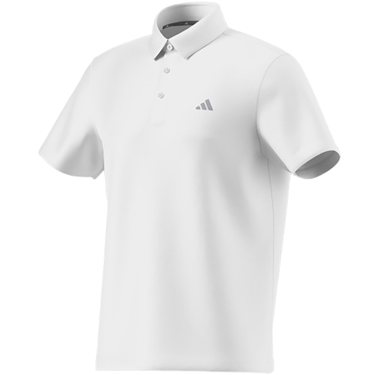 아디다스 골프 남성 반소매 폴로 티셔츠 - 화이트