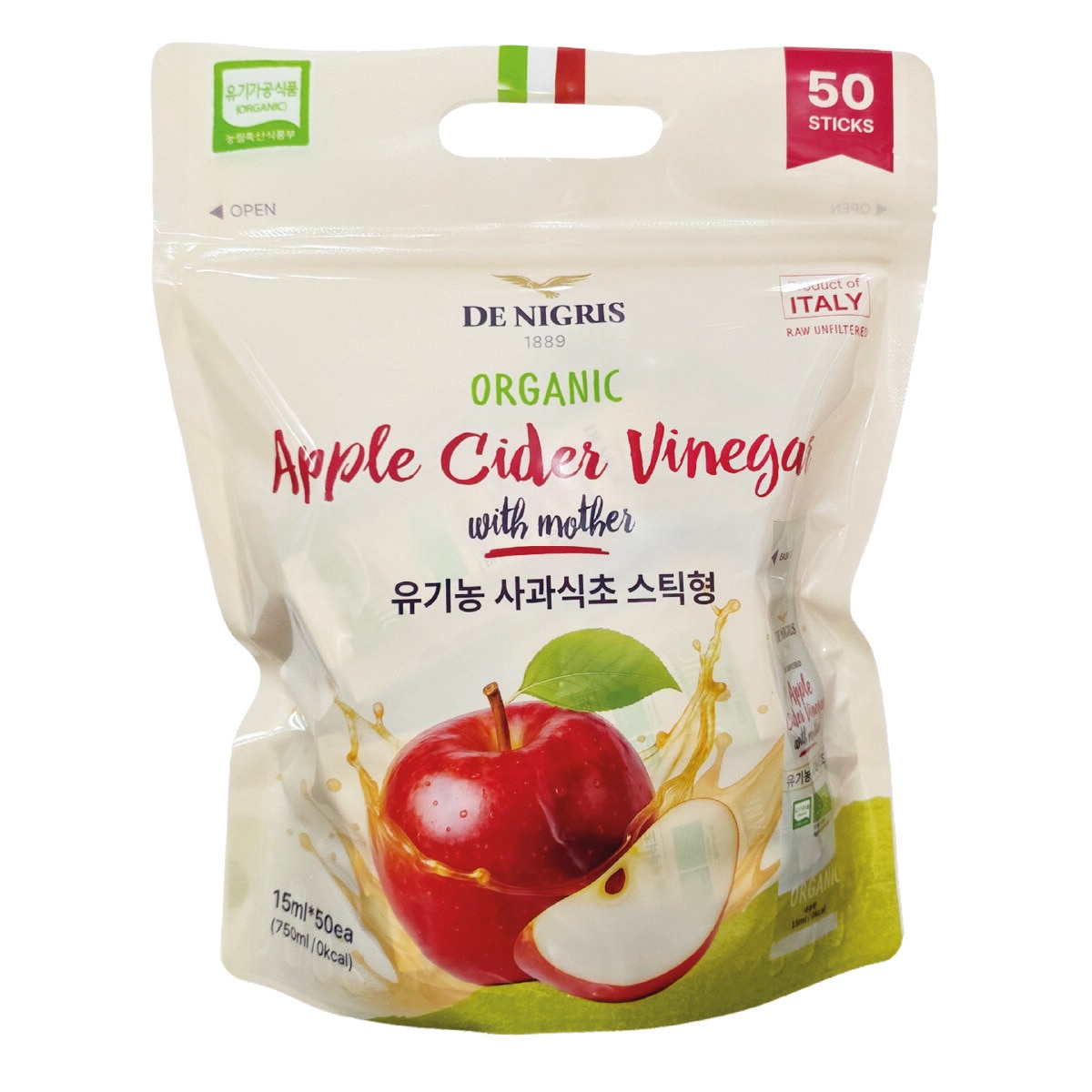DE NIGRIS유기농사과식초15ML X 50