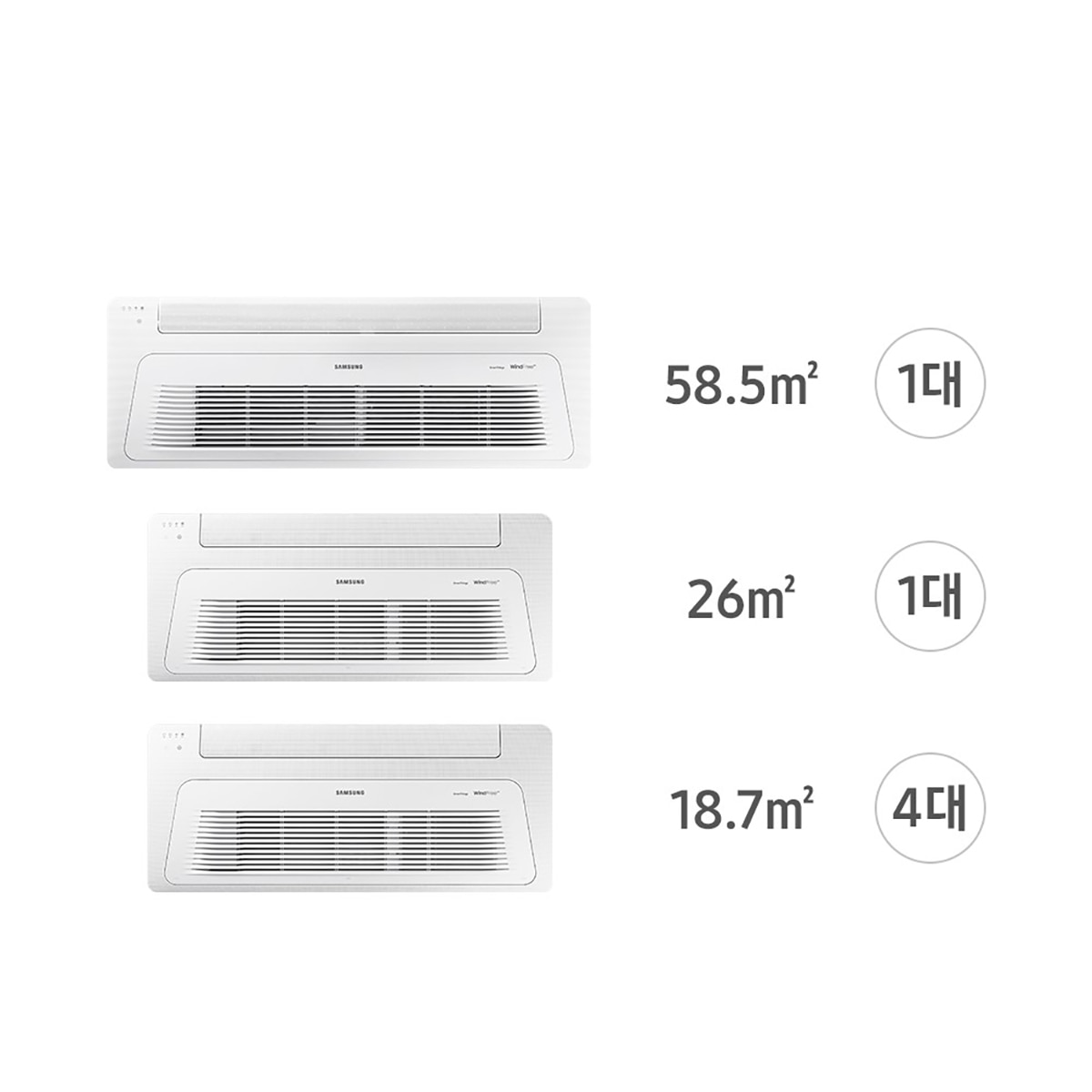 삼성 시스템 에어컨 159.3m ² 단배관 (48PY)