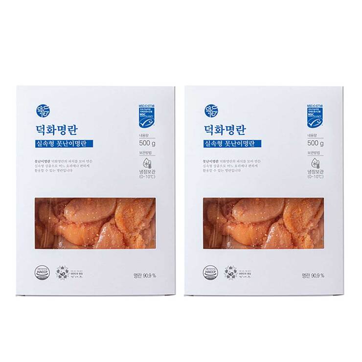 Deokhwa Pollack Roe (seasoned & chopped) 500g x 2 685732