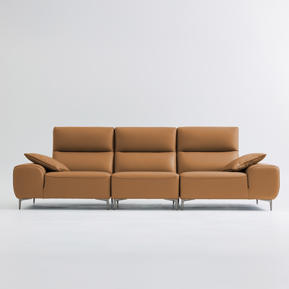 UND NA17 전체 천연 이태리 슈렁큰통가죽 4 인 소파