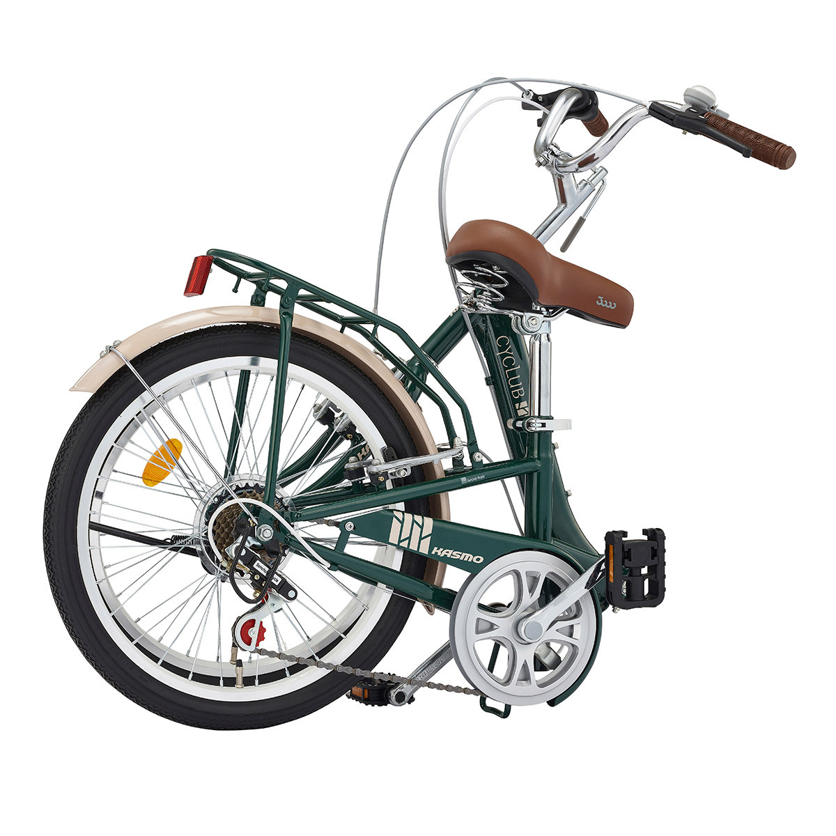 카스모 싸이클럽 접이식 자전거 51cm (20 인치) - 다크 그린