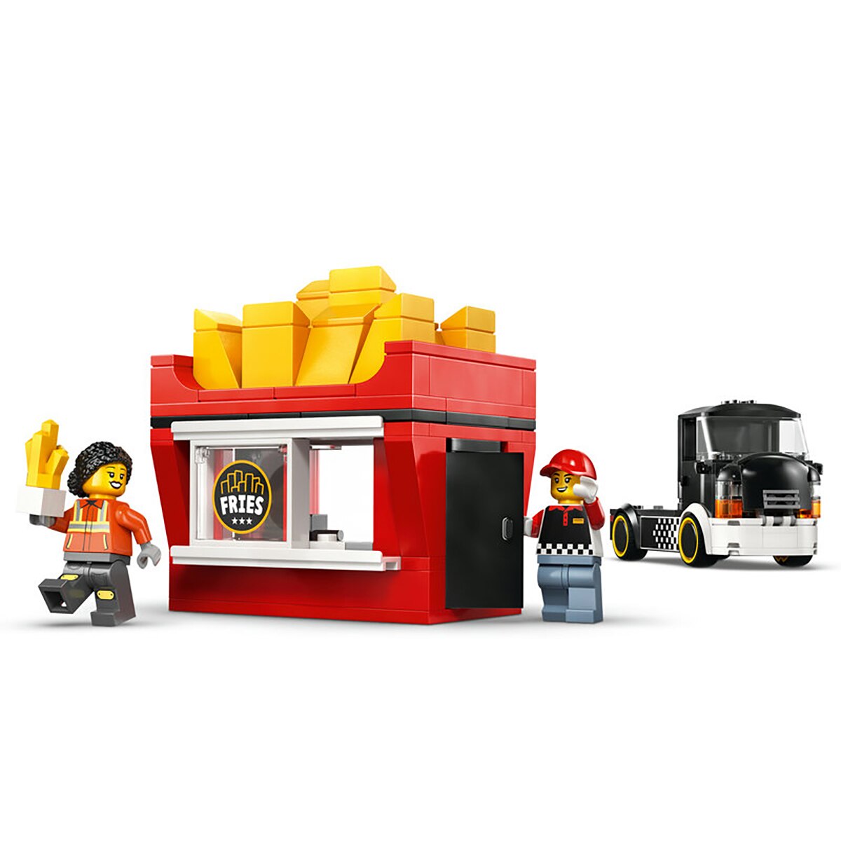 레고 푸드 트럭 또는 창백한 숲 또는 게임기 - 프라이 푸드트럭