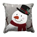 크리스마스 데코 쿠션 1P - 스노우맨