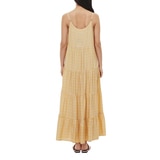 LAP 여성 레이온 선드레스 - 옐로우