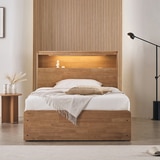 핀란디아 마로네 서랍형 침대 프레임 - 슈퍼싱글 핀란디아 마로네 서랍형 침대 프레임 - 슈퍼싱글