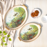 내셔널헤리티지 명화 쟁반 세트 2P - 모네 정원 내셔널헤리티지 명화 쟁반 세트 2P - 모네 정원