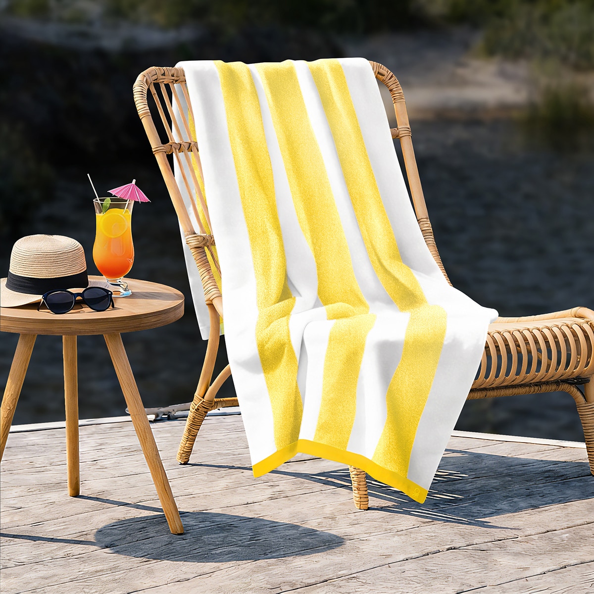 베네통 비치 타월 90x160cm 베네통 비치 타월 90x160cm