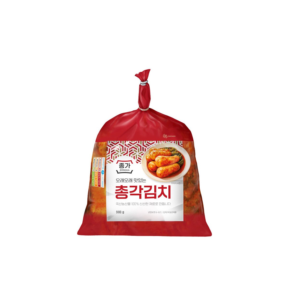 종가집 포기 배추김치1kg x 2총각김치 900g x 1혼합팩