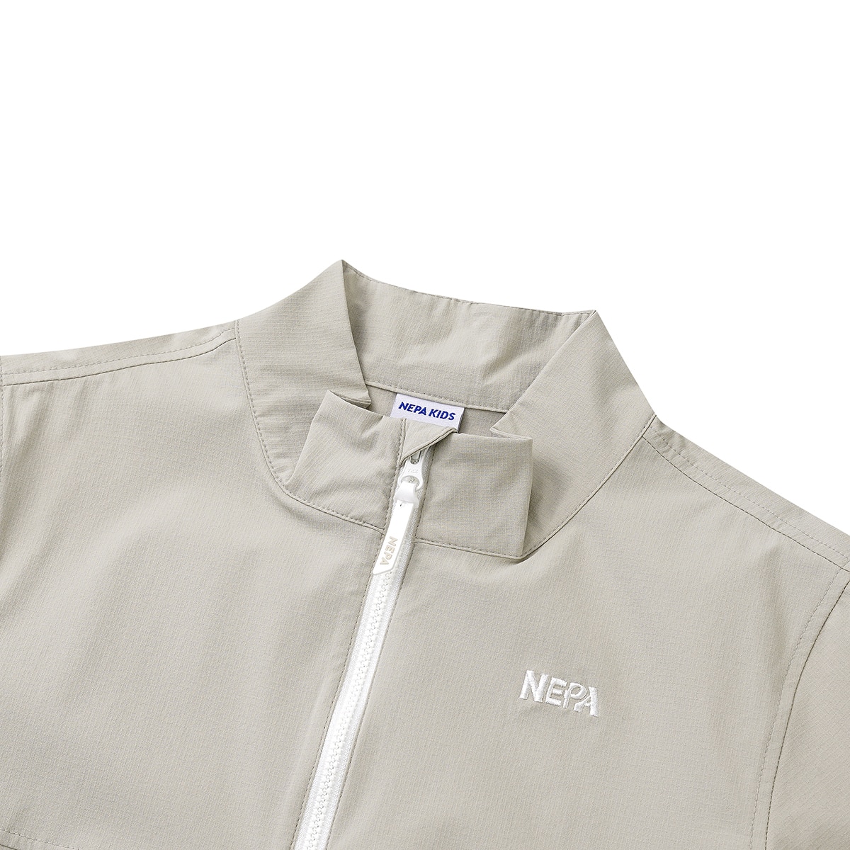 네파 키즈 아노락 상하의 세트 - 라이트베이지
