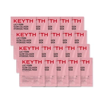 키스 루시 PDRN 글로우 콜라겐 마스크 4매 X 5