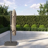 앳레저 LED 캔틸레버 우산 지름 3.0m,페블