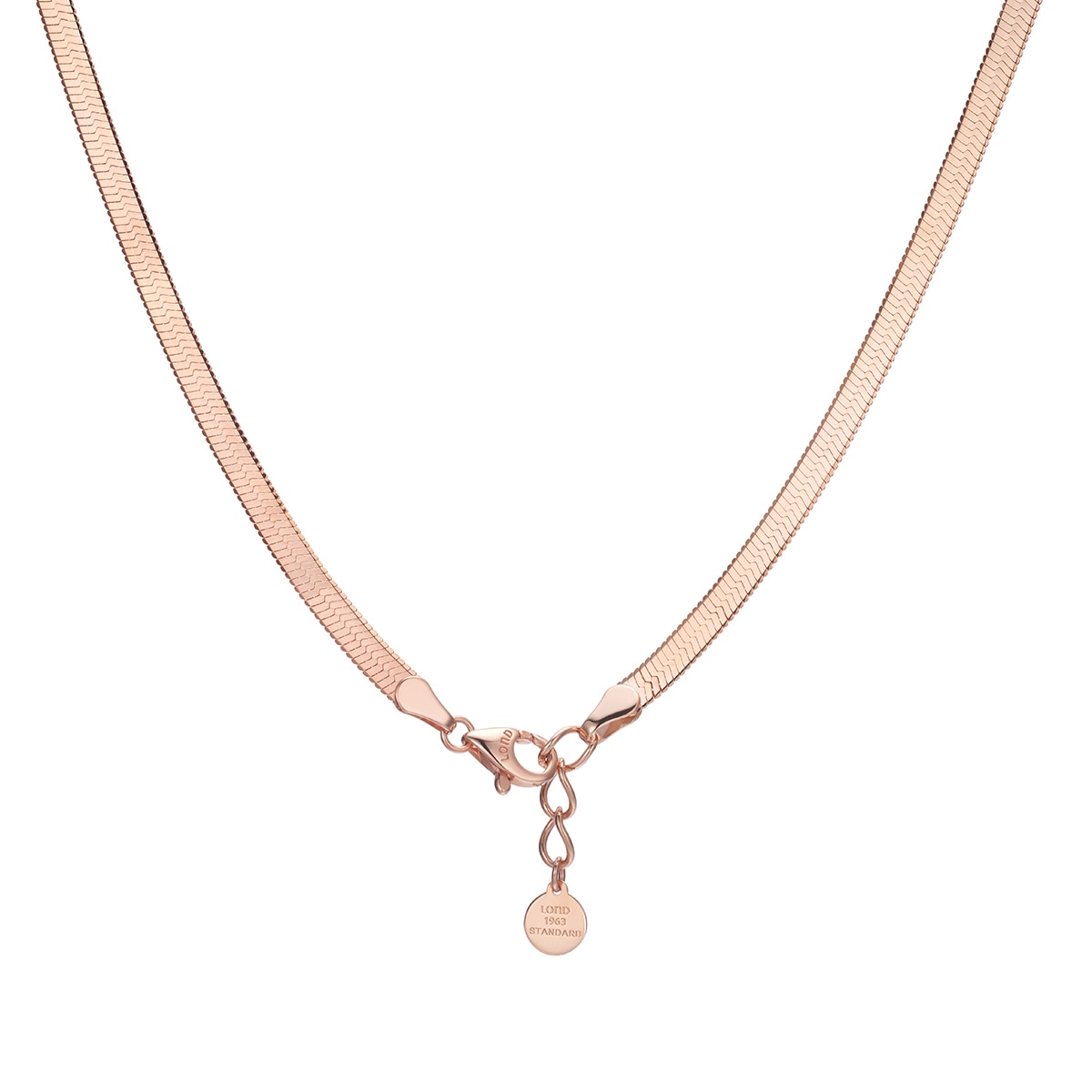 론드 카테나 14K 골드 목걸이 - 핑크골드