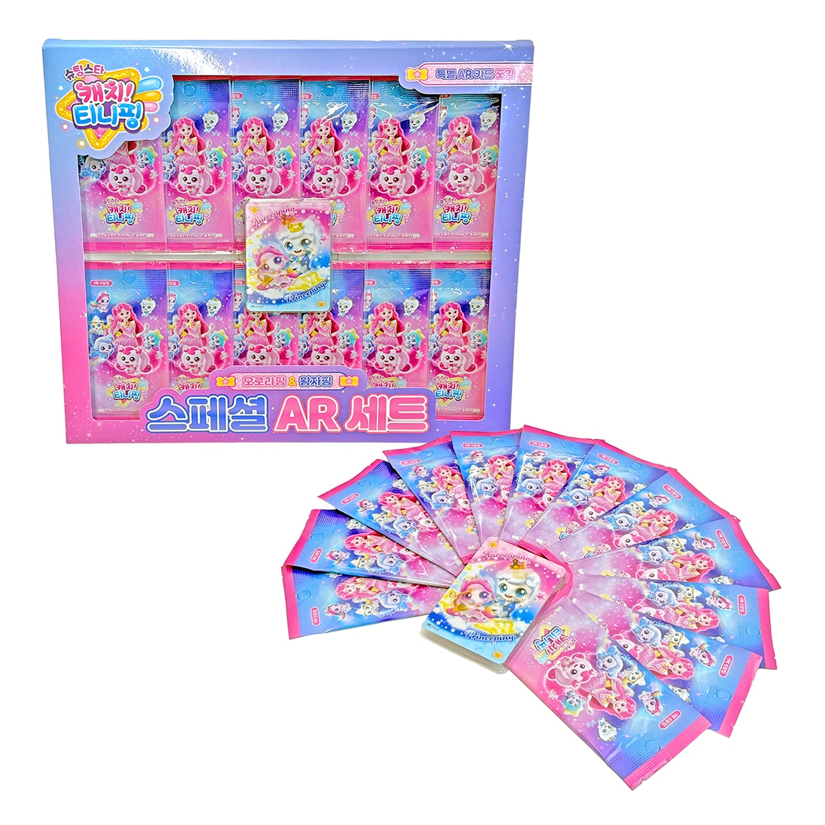 슈팅스타 캐치! 티니핑 컬렉션 카드 세트
