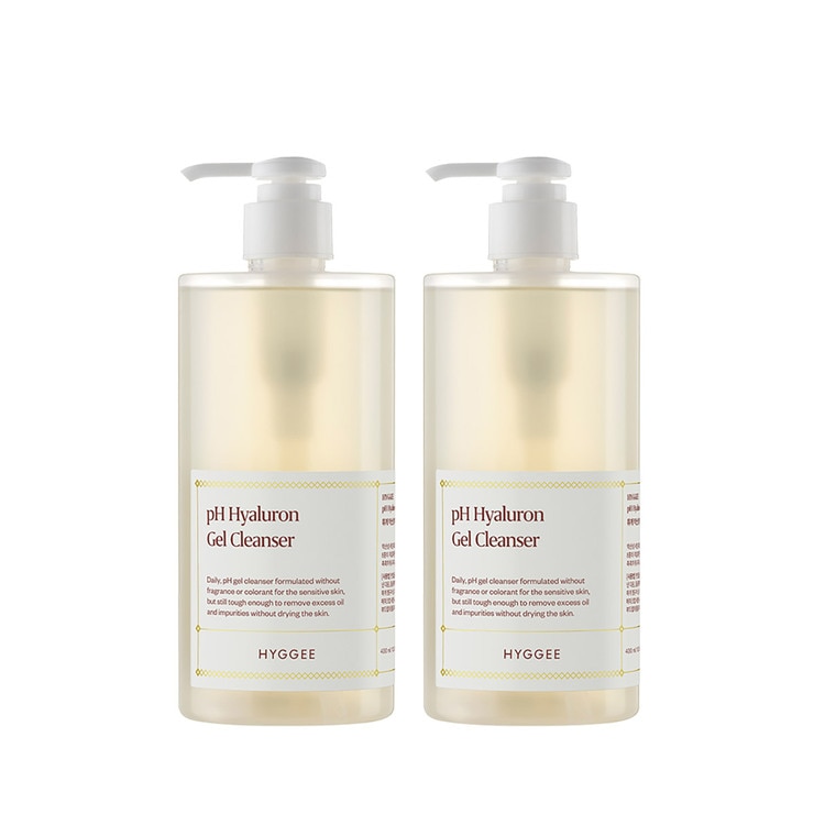 Hyggee pH Hyaluron Gel Cleanser 400ml X 2 656627