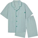 코데즈 컴바인 시어서커 파자마 세트 - 그린 (남성)