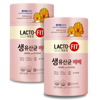 종근당건강 생유산균 베베2000mg x 60포x 2개 종근당건강 생유산균 베베2000mg x 60포x 2개