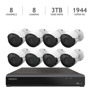 캠플러스 보안카메라 8CH/8CM/500만 화소/3TB