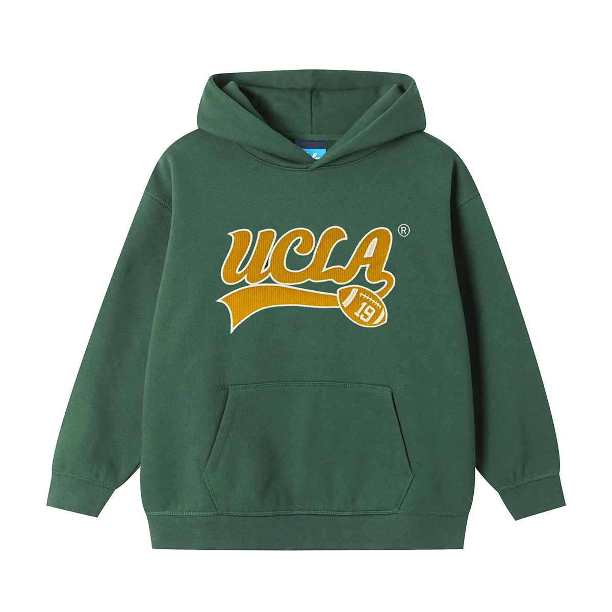 UCLA 키즈 플리스 후드 - 그린