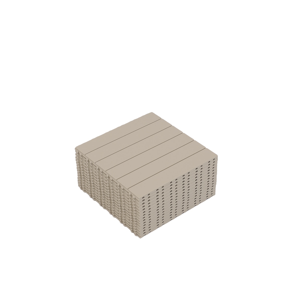 프로메이드 데크타일 15개 슬림형 - 샌드 베이지