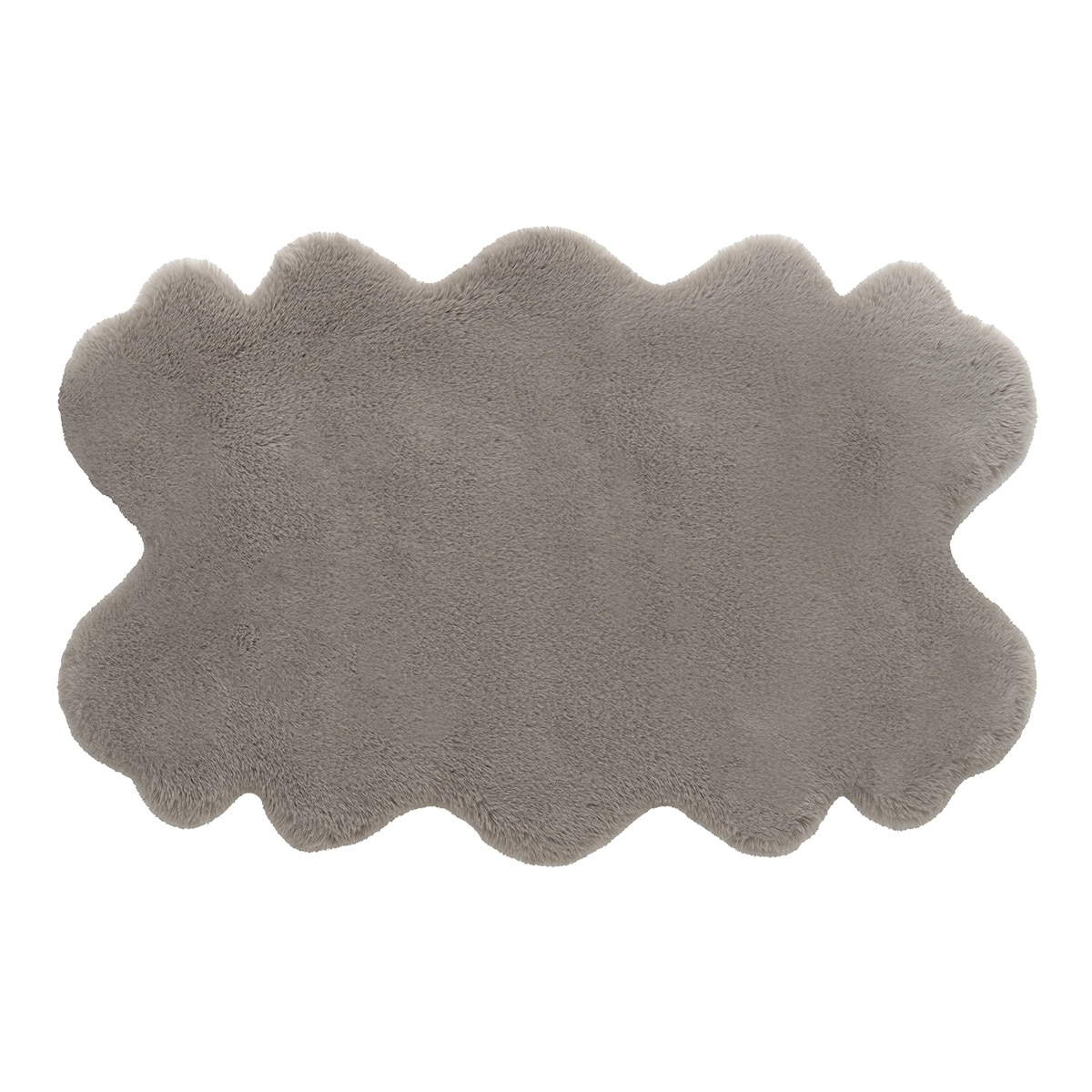 Mon Chateau 인조 밍크 러그 60x99cm - 그레이 Mon Chateau 인조 밍크 러그 60x99cm - 그레이