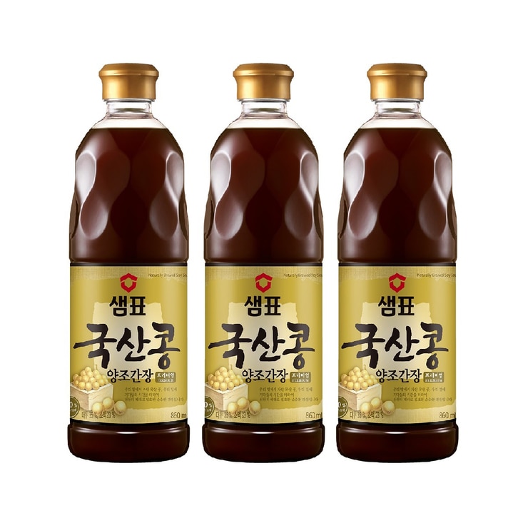 Sempio Premium Soy Sauce 860ml x 3 649867