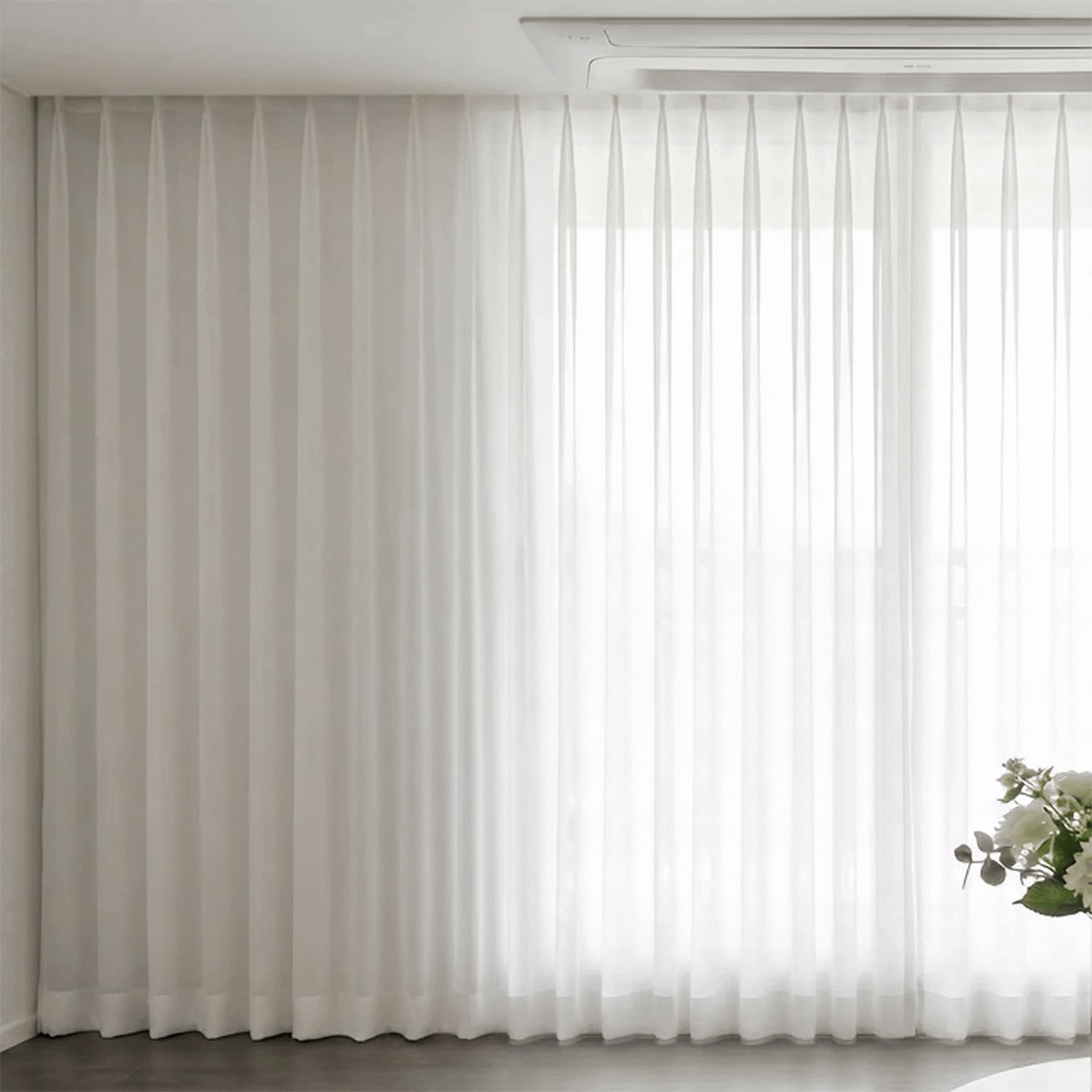 한샘 리도블랑 속커튼 240 x (230/240) cm 한샘 리도블랑 속커튼 240 x (230/240) cm