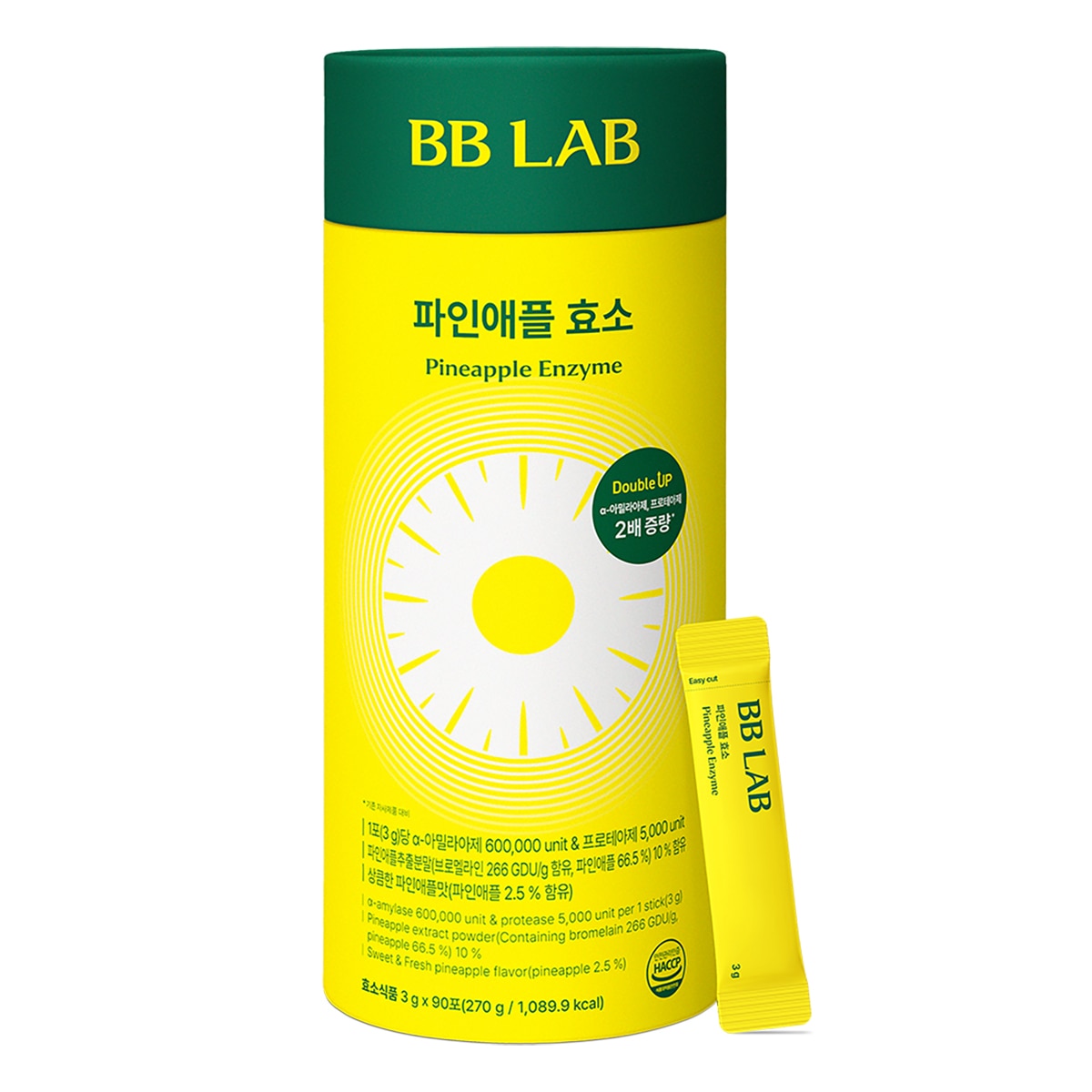 BB LAB 파인애플 효소 3g x 90포 BB LAB 파인애플 효소 3g x 90포