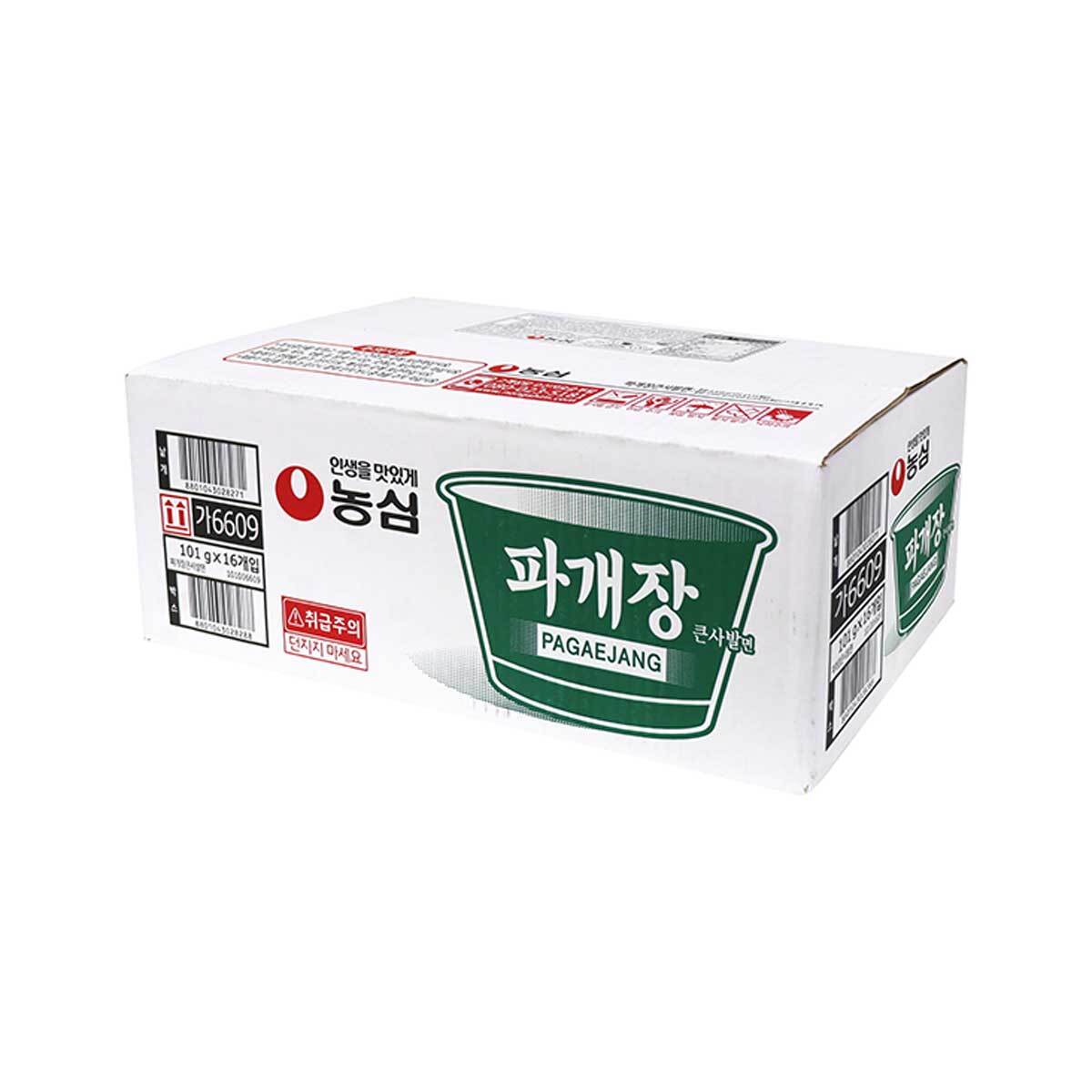 농심 파개장 큰사발면 101g x 16 개