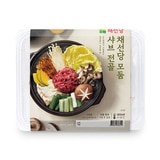 채선당 모둠 샤브전골 620g x 2