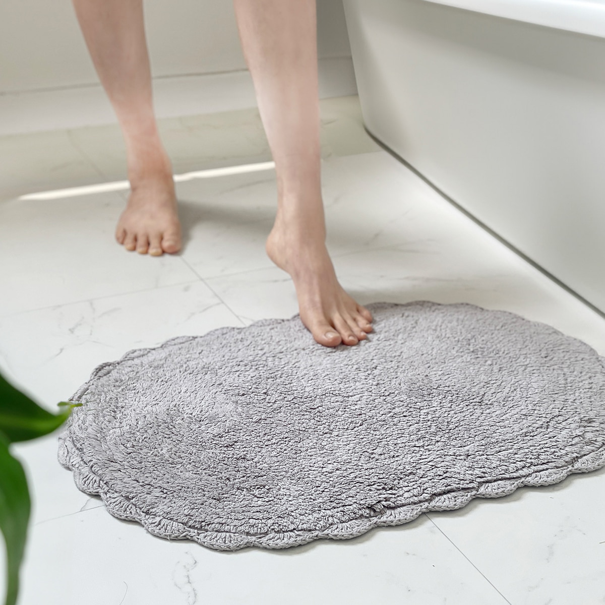 플로티나 순면 발매트 세트 3P - 40 x 60cm, 그레이3P 플로티나 순면 발매트 세트 3P - 40 x 60cm, 그레이3P