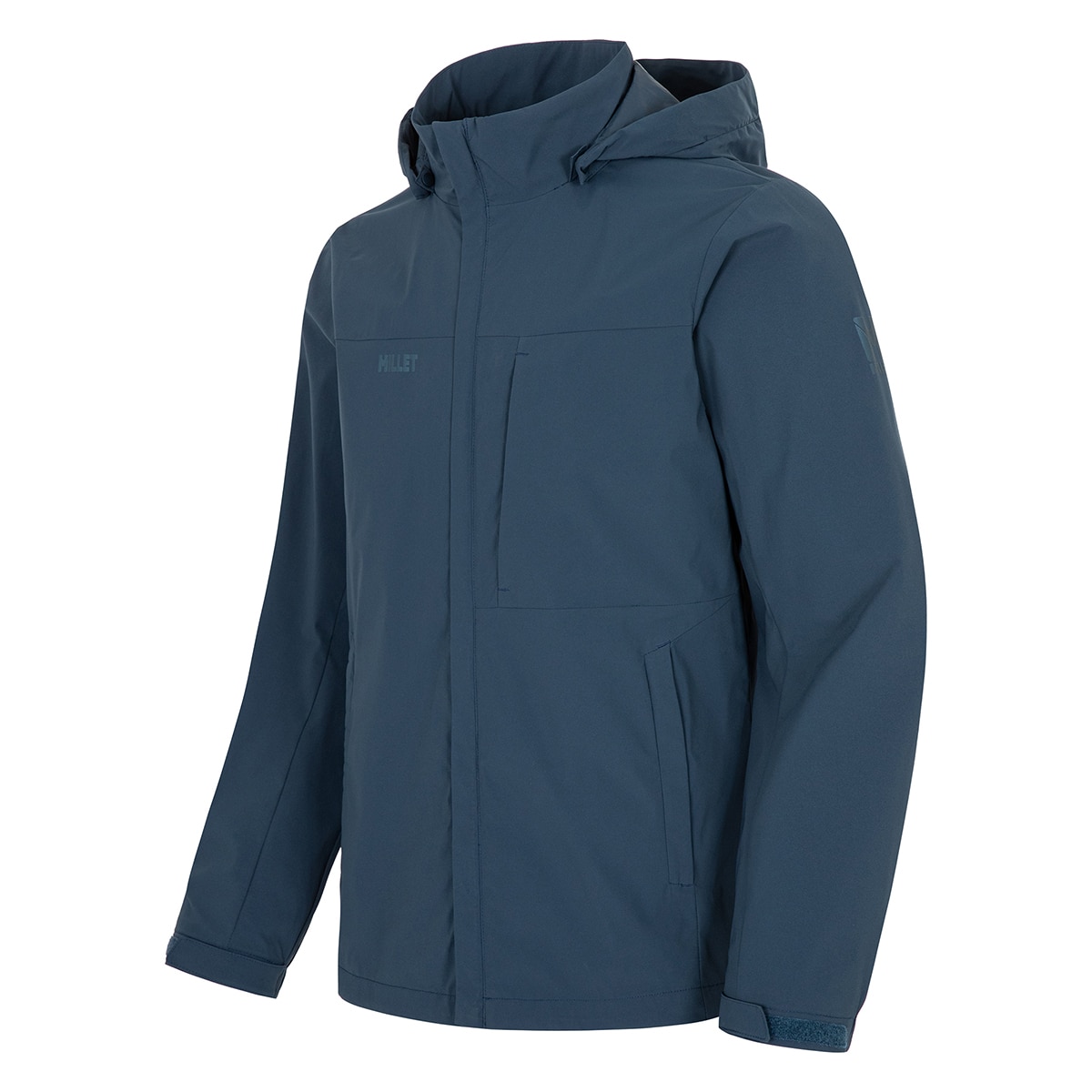 밀레 남성 2레이어 방풍 재킷 - 틸블루