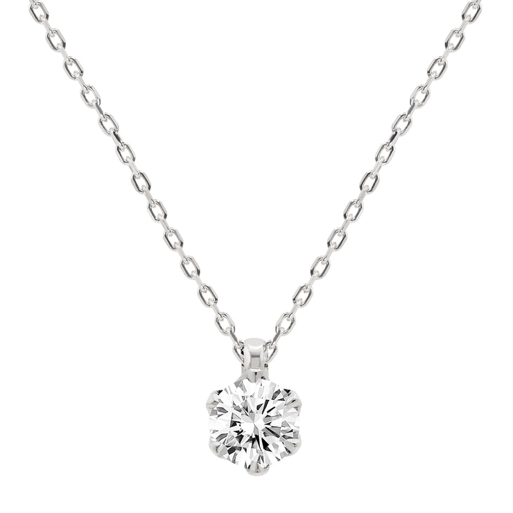 0.50캐럿 다이아몬드 플래티넘 목걸이