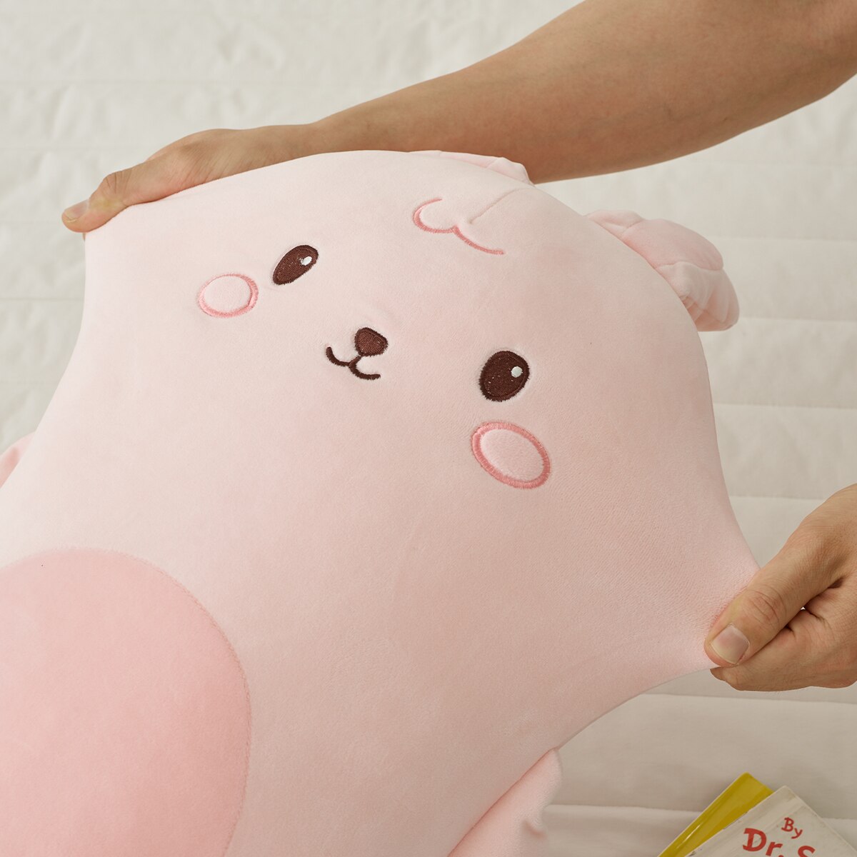 알러텍트 극세사 동물 바디 쿠션 - 토끼 알러텍트 극세사 동물 바디 쿠션 - 토끼