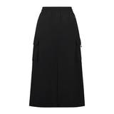 네파 여성 카고 포켓 스커트 - 블랙