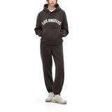 LAP 여성 기모 부클 레터링 후디 LAP 여성 기모 부클 레터링 후디
