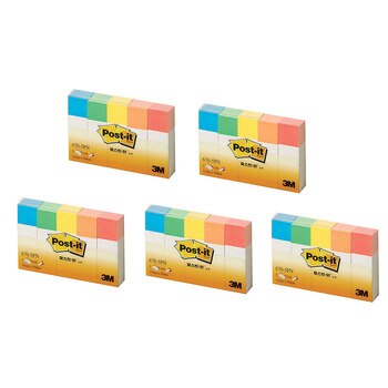 3M 포스트잇 5색 패드 670-5PN 15팩 3M 포스트잇 5색 패드 670-5PN 15팩