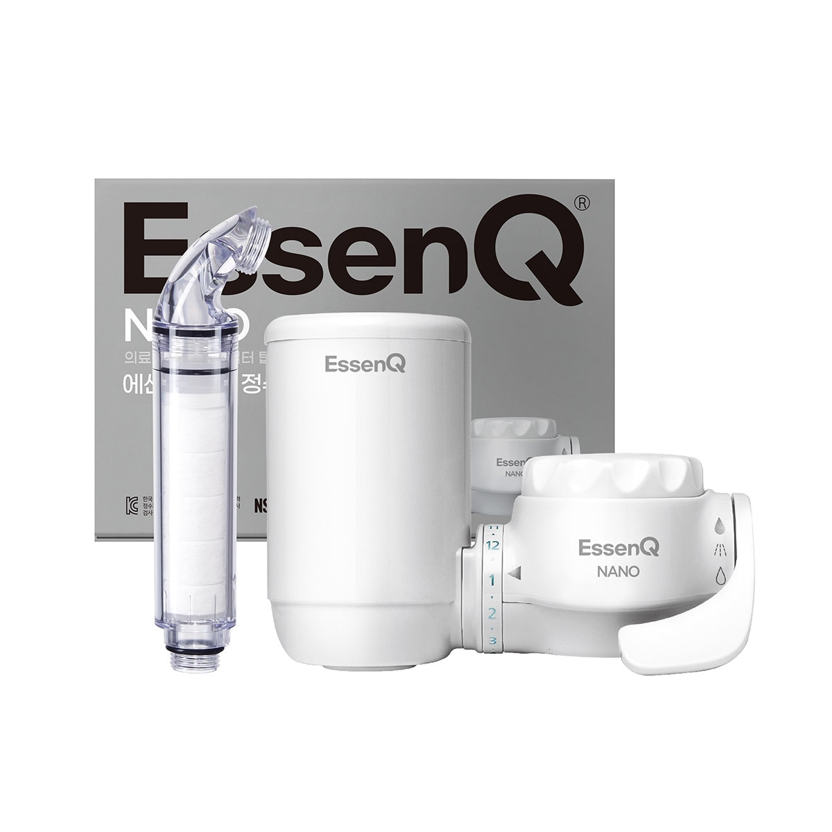 ESSENQ 나노 정수기 세트 핸디형