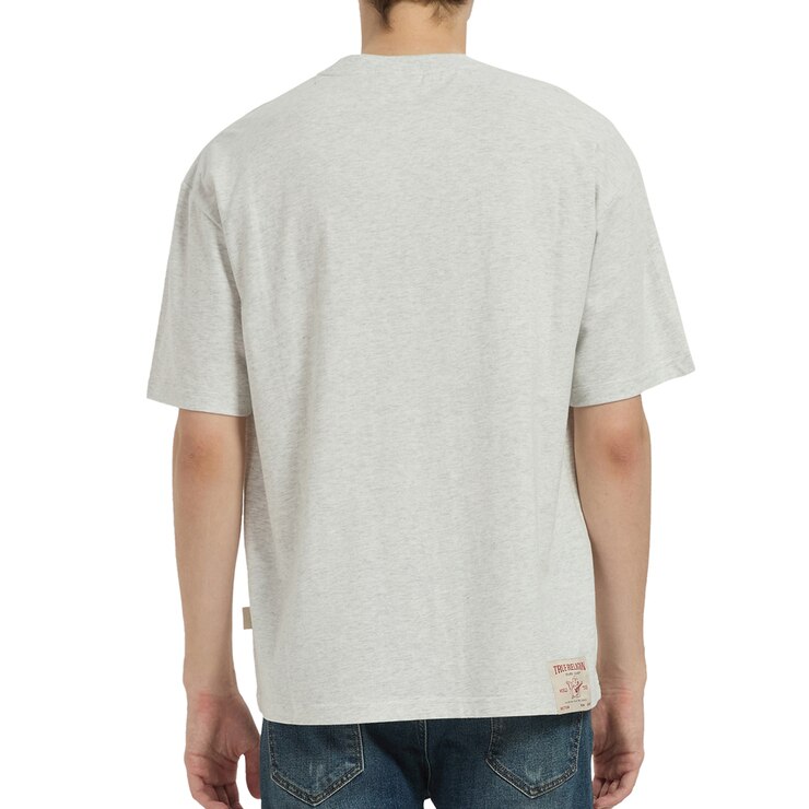 트루 릴리젼 남성 반소매 티셔츠 - 오트밀, M