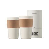 벤딕트 차량용 보냉 컵홀더 2개 - 와이드 화이트 + 레귤러 화이트