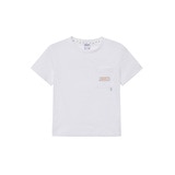네파 키즈 반소매 티셔츠 - 화이트, 130(M)