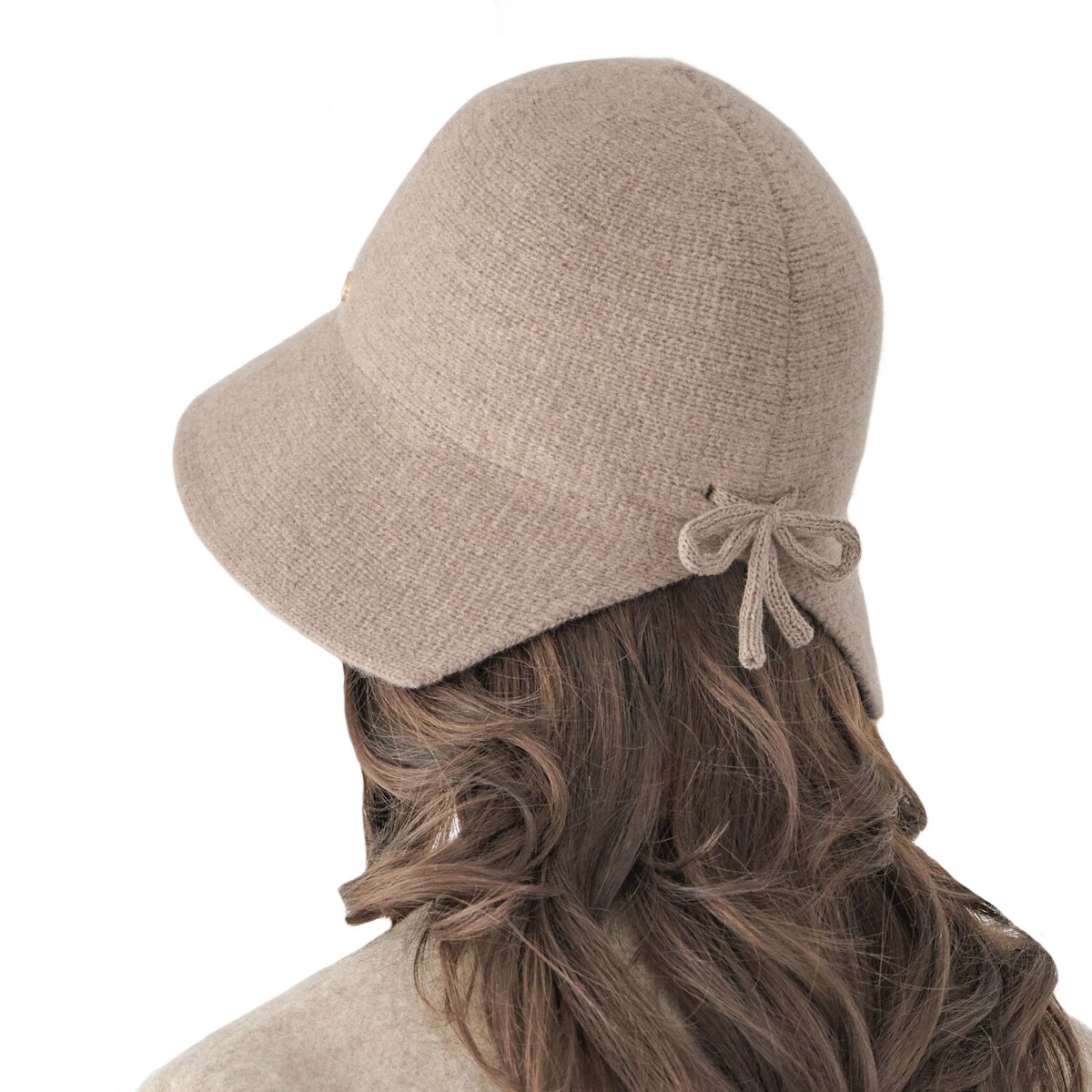 안드레아 바나 여성 울모자 - 브라운