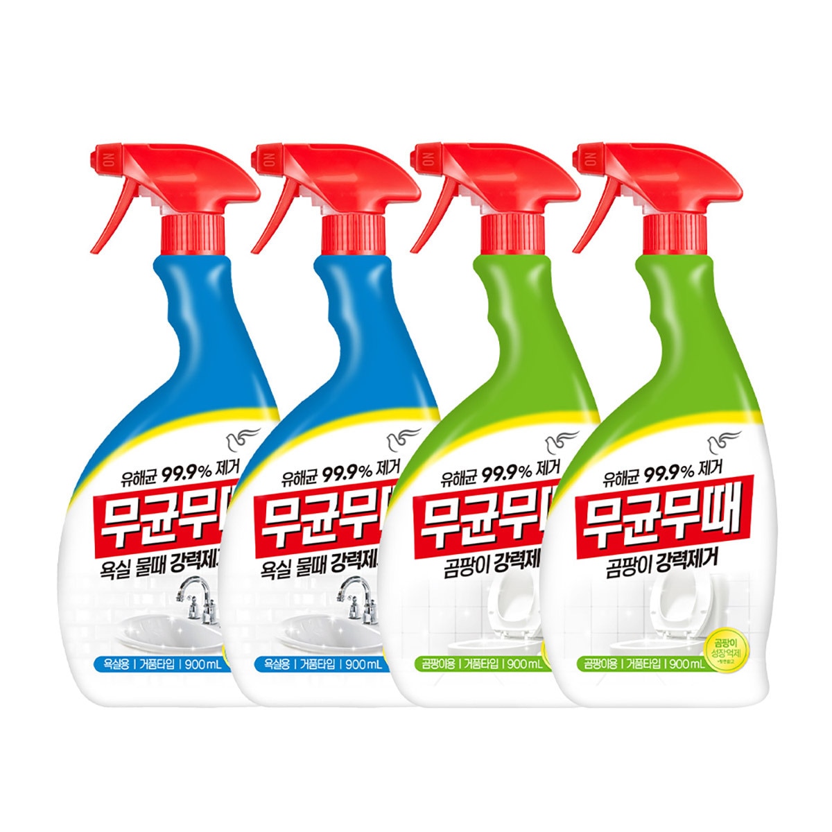 피죤무균무때세정제900ml x 4pk