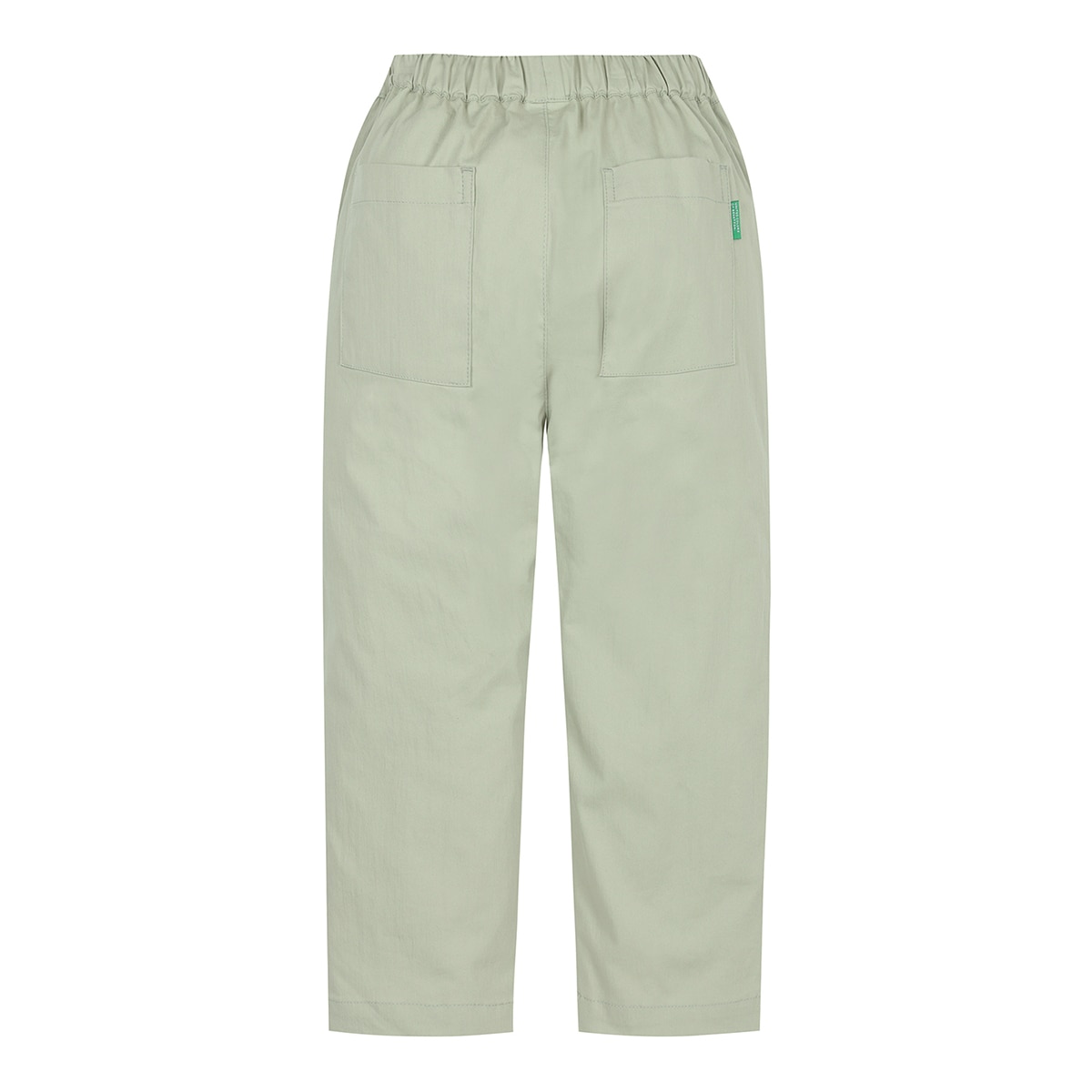 베네통 키즈 우븐 팬츠 - 라이트카키