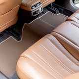 뉴베너 PVC 벌집 차량용 카매트 1+2열 - 브라운