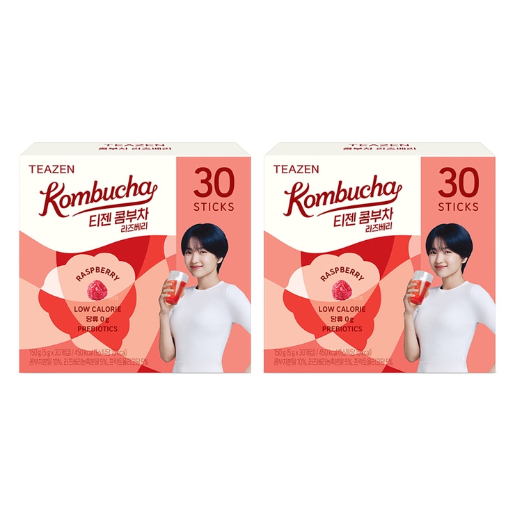 Teazen Raspberry Kombucha 5g x 30ct x 2 686925