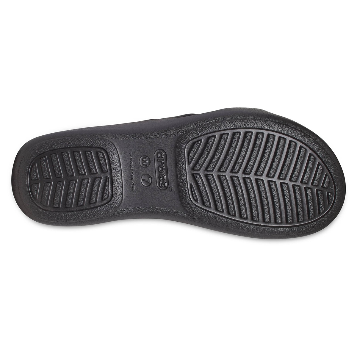 크록스 보카 스트래피 웨지 - 블랙