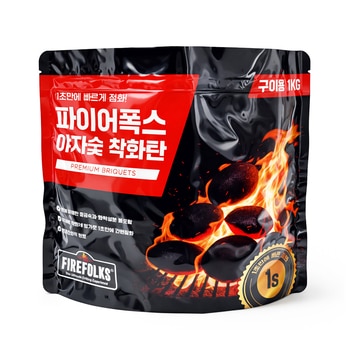 파이어폭스 야자숯 착화탄 1kg x 5