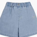 베네통 키즈 데님 반바지 - 여아라이트인디고