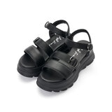 엘리자베스 스튜어트 청키 플랫폼 샌들 - 블랙, 250mm